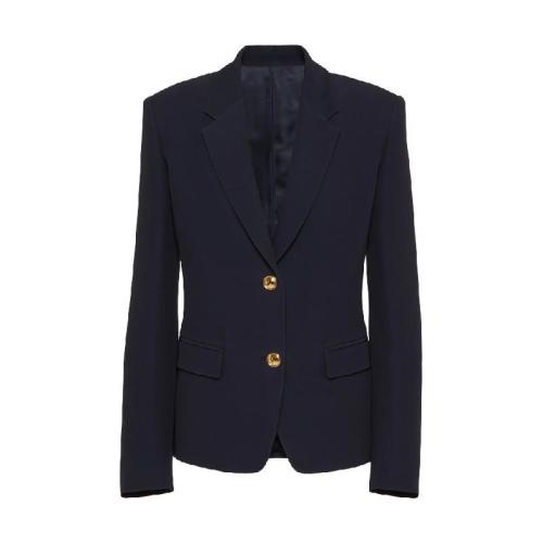  VALENTINO華倫天奴 22年秋冬 女士 夾克 BLAZER EN CADY COUTURE WB3CE2H01MM598 預(yù)定商品1-3周發(fā)貨