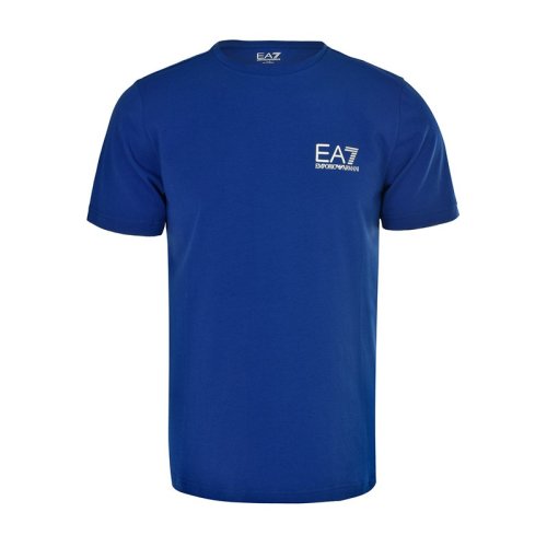  Emporio Armani/安普里奧阿瑪尼 男士寶藍(lán)色棉質(zhì)短袖T恤 3ZPT52 J03Z 1570 PLFSX