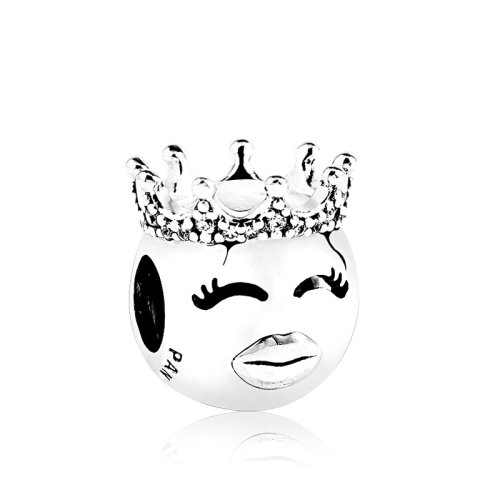 PANDORA/潘多拉 女士銀色925銀小公主串珠 797143CZ