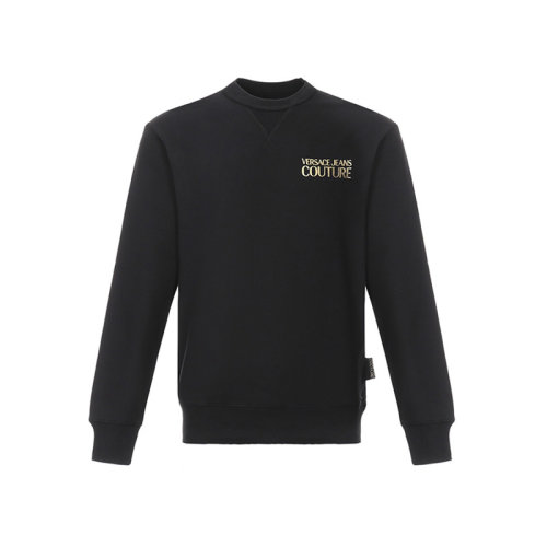 VERSACE JEANS/范思哲牛仔 男裝男士棉質(zhì)時尚潮流圓領(lǐng)長袖衛(wèi)衣 B7GVA7FB-13956-899