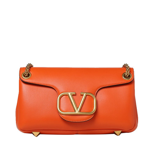 Valention/華倫天奴 字母LOGO單肩鏈條包 女款XW2B0K26VNL