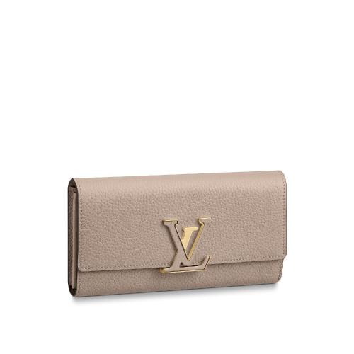  LV路易威登 22年秋冬 女士 錢包 Capucines 錢夾 M61249 預(yù)定商品2-6周發(fā)貨