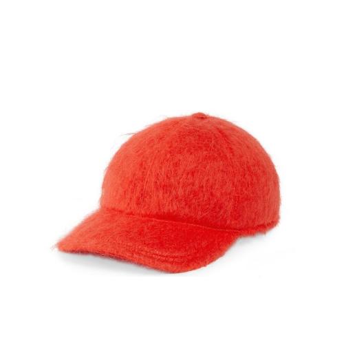  GUCCI古馳 22年秋冬 女士 Mohair baseball hat with Double?G 729349 3HANB 7500