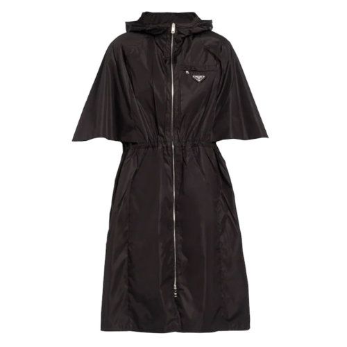 PRADA/普拉達(dá)  女裝 女士 黑色尼龍時(shí)尚大衣 291920-1WQ9-F0002