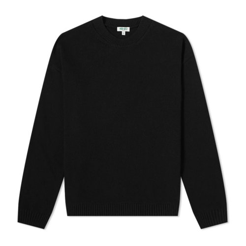 Kenzo/高田賢三  男裝 服飾 棉質(zhì)后背logo印花時(shí)尚長(zhǎng)袖圓領(lǐng) 男士針織衫毛衣