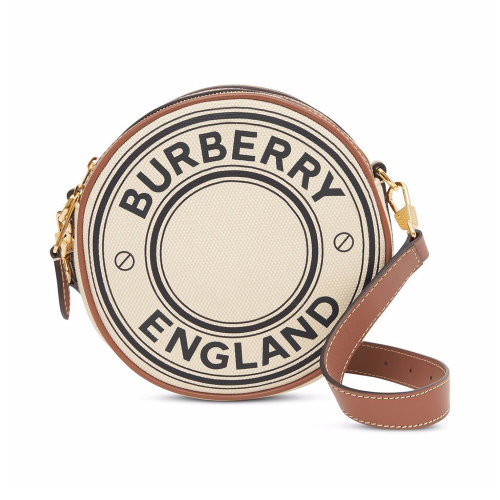 BURBERRY/博柏利 女士拼色棉質(zhì)單肩包斜挎包 8051847