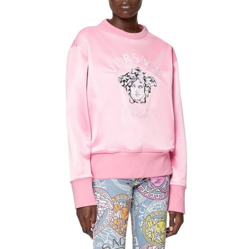  VERSACE/范思哲 女士印花棉質衛(wèi)衣 A88405 0108 P250 PLFSX