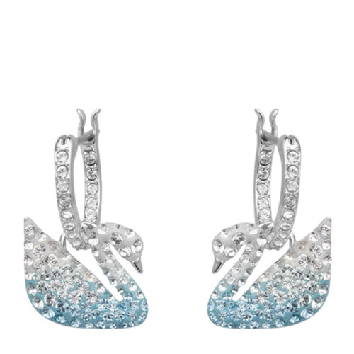 Swarovski/施華洛世奇 女士鍍白金色仿水晶石耳環(huán)耳墜耳釘耳飾 5512577