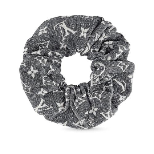  LV路易威登 22年秋冬 女士 發(fā)圈 MONOGRAM JACQUARD DENIM 發(fā)圈 M78226