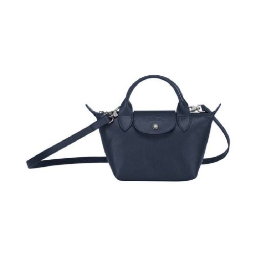  Longchamp/瓏驤 女士藍(lán)色皮革手提包 1500757-556 PLSX