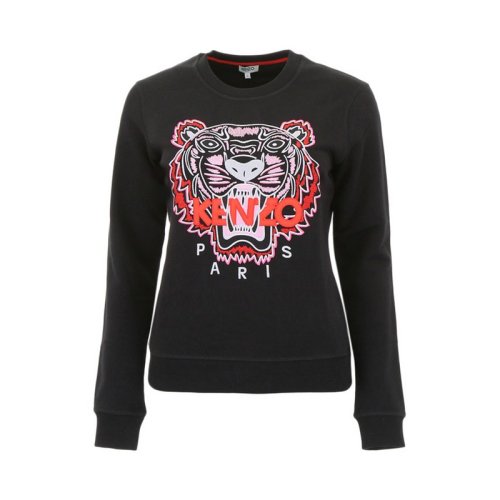  KENZO/高田賢三 女士黑色棉質衛(wèi)衣 F962SW705 4XA 99A PLFSX