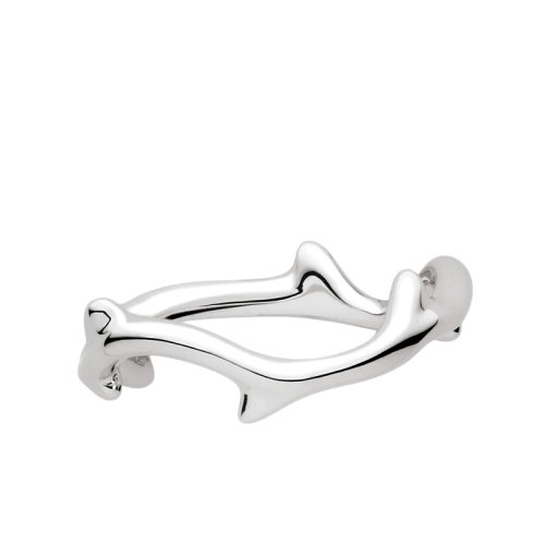 DIOR/迪奧 22春夏新款BOIS DE ROSE系列 18k金白金戒指JBDR95002_0000