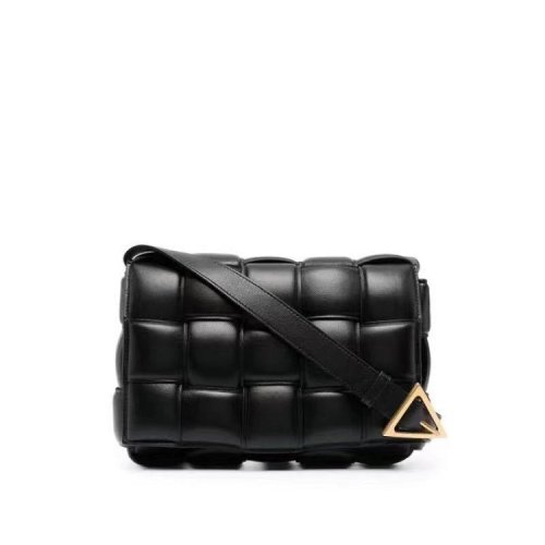 Bottega Veneta/葆蝶家  寶緹嘉女包 女士皮革單肩斜跨包 591970VCQR18425 LXB01AAB