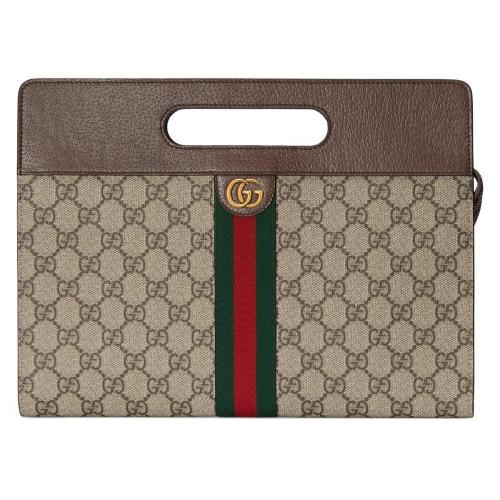  GUCCI古馳 22年秋冬 男士 Ophidia系列手提手拿包 700950 96IWT 8745