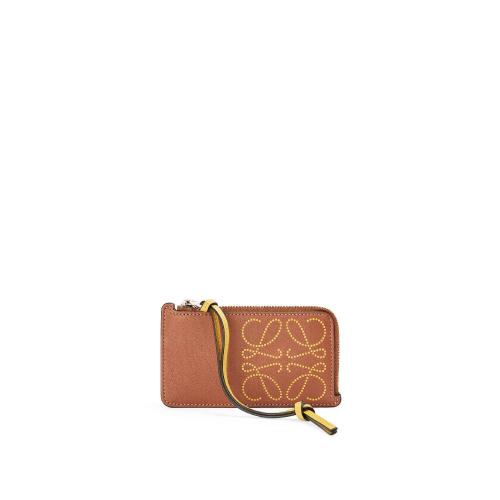  LOEWE羅意威 22年秋冬 女士 卡包 Brand coin cardholder in classic calfskin C500R50X01-765