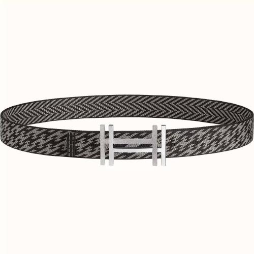  HERMES愛馬仕 22年秋冬 男士 腰帶 Boucle de ceinture H au Carre %26 Sangle H 32?mm H066050