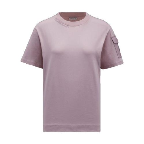  MONCLER蒙可蒙克萊 22年秋冬 女士 短袖T恤 Logo T-Shirt H20938C00003829HP51A
