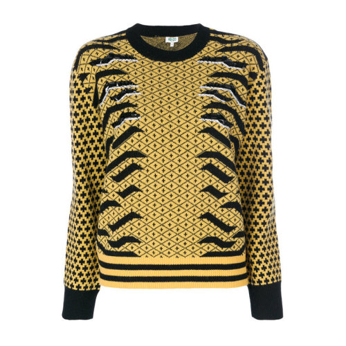 KENZO/高田賢三  凱卓女裝 女士羊毛時(shí)尚百搭套頭圓領(lǐng)秋冬針織衫/毛衣 F762TO555830.41