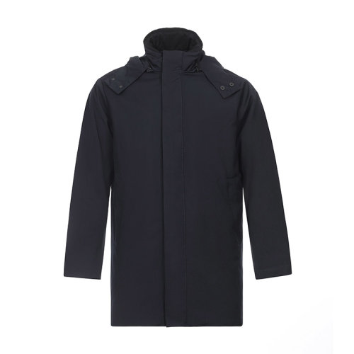 Emporio Armani/安普里奧阿瑪尼 男士大衣 男士混紡連帽大衣外套 6Z1L72 1NWGZ 0948