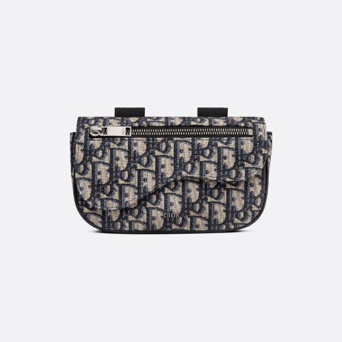  DIOR迪奧 22年秋冬 男士 手拿包 Pochette bras Saddle 2ADCA392YKY_H05E