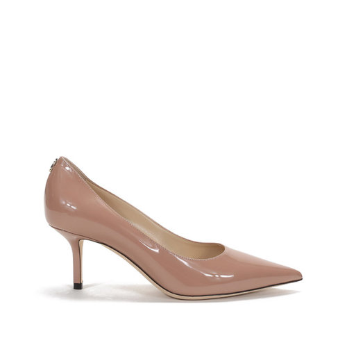 Jimmy Choo/周仰杰 女士漆皮尖頭高跟鞋 LOVE 65 PWJ