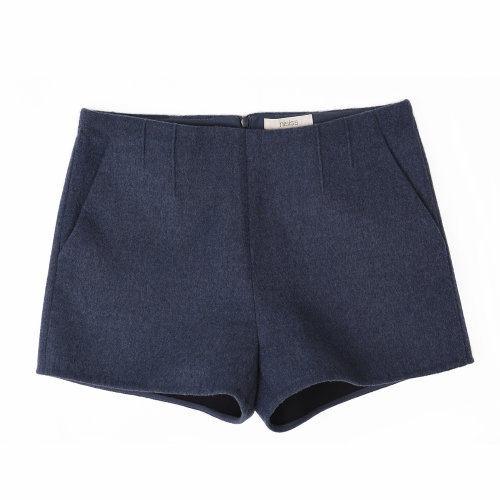 19年秋冬款nisiss/怡夕羊毛迷你短褲女士短褲n154wi11