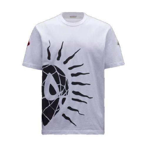  MONCLER蒙可蒙克萊 22年秋冬 男士 短袖T恤 Spider-Man Motif T-Shirt H20918C000048390T001