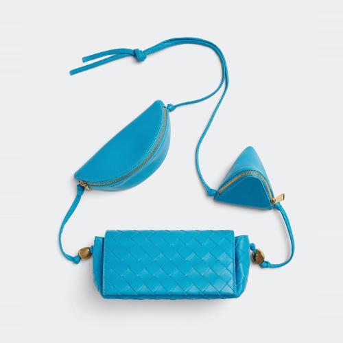  BV葆蝶家 22年秋冬 女士 單肩包 pochette a bandouliere 717429VCP3C4619