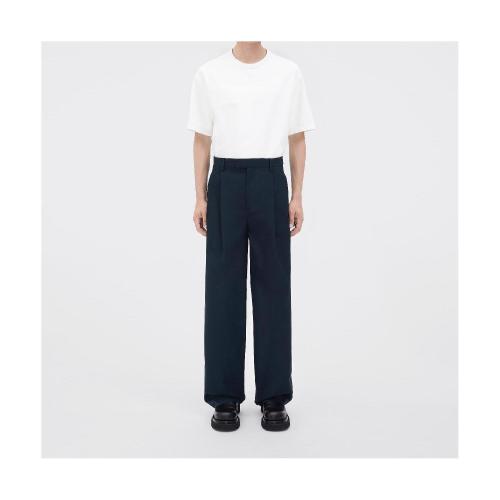  BV葆蝶家 22年秋冬 男士 休閑褲 pantalon ample en coton compact 714360V2BL04140