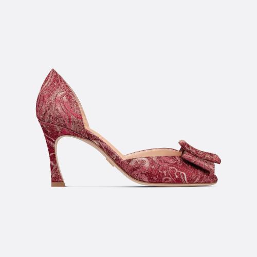  DIOR迪奧 22年秋冬 女士 高跟涼鞋 Sandale a talon Dior Idylle KCQ751BOX_S34R