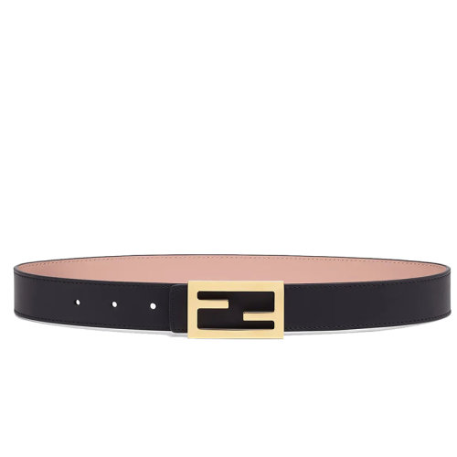 FENDI/芬迪 女士黑色小牛皮皮帶8C0605SIZF1A8F