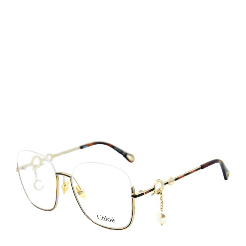 CHLOE/克洛伊 光學(xué)架 眼鏡架  大框 精致 百搭 氣質(zhì) 吊墜款 小眾 半框 男女款 街拍 上拉絲  經(jīng)典  CH0069O 56mm