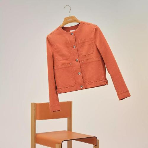  HERMES愛馬仕 22年秋冬 女士 夾克 Veste sport H2E0251DQ2N40