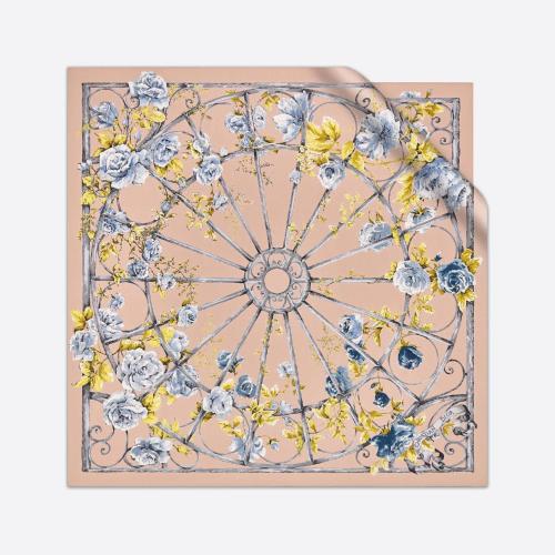  DIOR迪奧 22年秋冬 女士 圍巾 Dior 印花方巾 31GRA090I613_C420