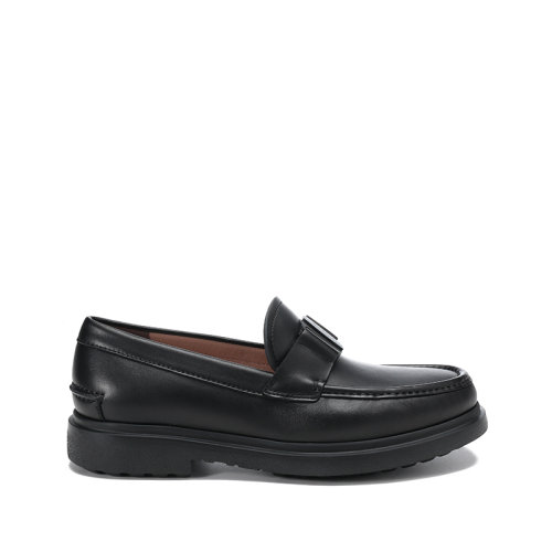 Salvatore Ferragamo/菲拉格慕【22年新款】男士PLANO系列牛皮革莫卡辛鞋樂福鞋單鞋皮鞋 0745294