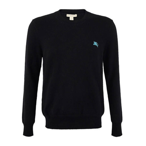 BURBERRY/博柏利 男士羊絨圓領(lǐng)套頭長袖上衣針織衫羊絨衫