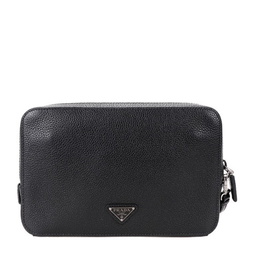 PRADA/普拉達 男士黑色牛皮手拿包2VF052_2EYT_F0002_V_OOX