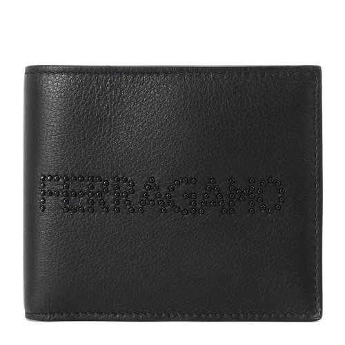 Salvatore Ferragamo/菲拉格慕 黑色/紅色 男士包袋拼色雙折錢包 704566-66A376-ANIMATION BO 新款