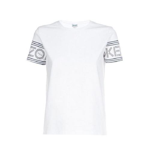  KENZO/高田賢三 女士白色棉質(zhì)短袖T恤 F002TS793985-01 PLFSX