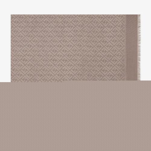  FENDI芬迪 22年秋冬 女士 圍巾 鴿子灰盧勒克斯披肩 FXT069ANDBF09TD