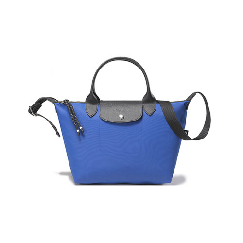 Longchamp/瓏驤 【22春夏新款】 女士LE PLIAGE ENERGY系列小號(hào)再生帆布短柄手提單肩斜挎包餃子包 1512 HSR