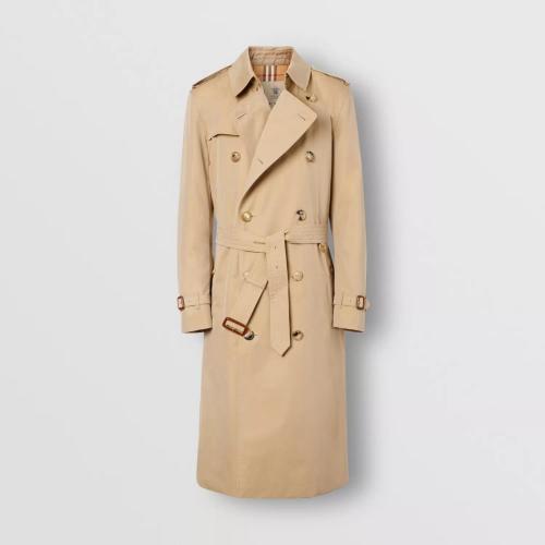  BURBERRY 22年秋冬 男士 肯辛頓版型 – 長款 Heritage Trench 風(fēng)衣 40734861 預(yù)定商品1-3周發(fā)貨