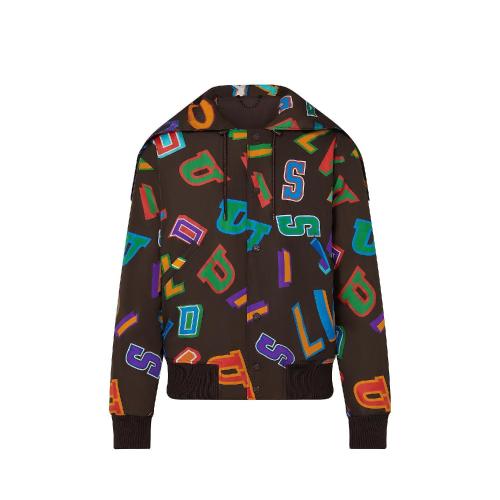  LV路易威登 22年春夏 男士 衛(wèi)衣 Blouson a capuche NBA Letters 1A8XBE 1A8XBF 1A8XBI 1A8XBD 預(yù)定商品2-8周發(fā)貨