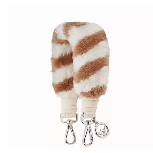 FENDI/芬迪 女士 白色時(shí)尚包袋配件包帶 8AV105A5KOF153R