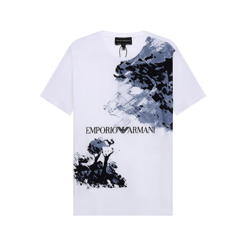 Emporio Armani/安普里奧阿瑪尼 男士短袖T恤男士棉質(zhì)圓領(lǐng)短袖T恤 6K1T6P 1JQ4Z