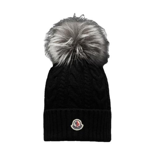  MONCLER蒙可蒙克萊 22年秋冬 女士 帽子 Beanie With Pom Pom H20939Z70301A9328999