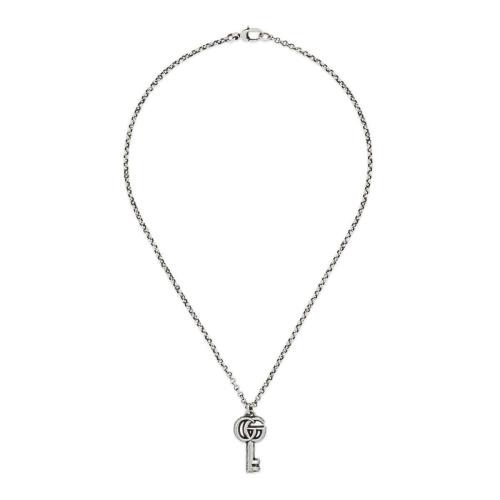  GUCCI古馳 22年秋冬 女士 雙G鑰匙項鏈 627757 J8400 0701