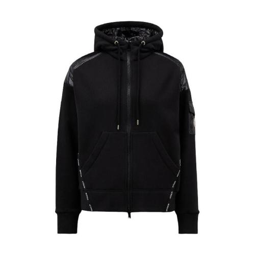  MONCLER蒙可蒙克萊 22年秋冬 女士 衛(wèi)衣 Logo Zip-Up Hoodie H20938G00030809KX999