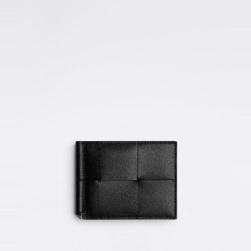  BV葆蝶家 22年秋冬 男士 錢(qián)包 PORTEFEUILLE A_VEC PINCE a BILLETS 667039VBWD28803