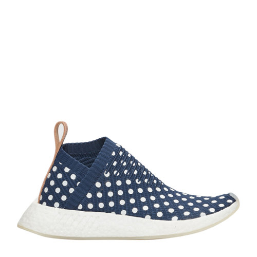 ADIDAS ORIGINALS/阿迪達(dá)斯三葉 草 男鞋藍(lán)波點跑鞋 藏青藍(lán) BA7212